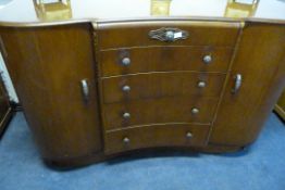 Deco Style Oak Sideboard