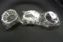 *3 Silver Coloured Bracelets