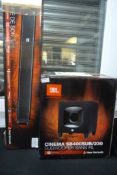 *JBL by Harman Cinema Subwoofer & Speaker Bar