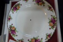 Royal Albert Country Roses Cake Plate
