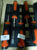 5 Piece Joiner's Chisel Set