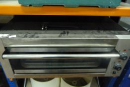 *Stainless Steel Single Phase Single Deck Electric Pizza Oven REF221