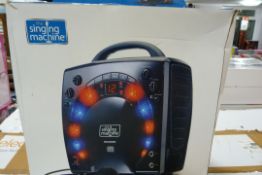 *Singing Machine with Lights - Blue