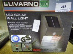 LED Solar Wall Light
