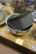 *Stainless Steel Mixing Bowl & Cook Ware