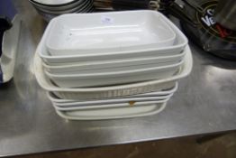 *Assorted Rectangular Dishes