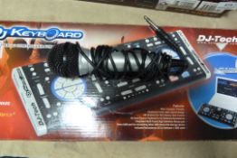 *DJ Tech Keyboard & Mixing Unit