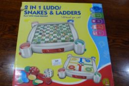 *2 in 1 Snakes and Ladder - Ludo Game