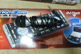 *DJ Tech Keyboard & Mixing Unit