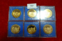 6 William Wilberforce Commemorative Bronze Medals