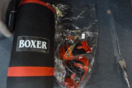 *Boxer Punch Bag & Gloves