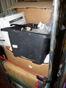 Pallet Containing Assorted Ink Cartridges - Cabinet Hinges - Pictures - Paperback Books etc