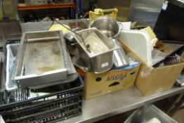 3 Boxes containing Assorted Kitchen Wares etc