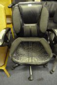 Typist Swivel Chair - Black