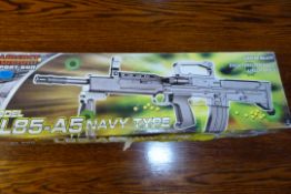 *Air Soft Sports Gun Model L85-A5 Navy Time BB Gun