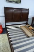 *Dark Wood Kingsize Bed