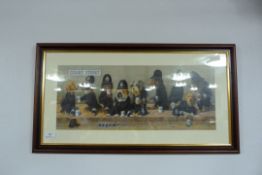 Comical Picture of Police Dogs