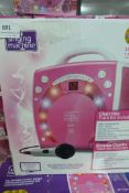 *Singing Machine with Lights - Pink