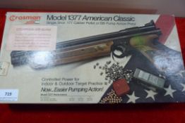 Crossman Model 1377 American Classic Air Pistol 177 Callibre