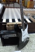 *Evolation Electric Guitar with Acoustic Solutions GA10 Amplifier