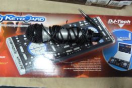 *DJ Tech Keyboard & Mixing Unit