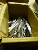 Quantity of Stainless Steel Bead Pattern Cutlery