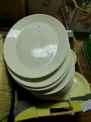 Oval Cream Plates - Cups - Saucers - Condiments etc
