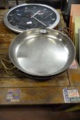 *3 Copper Bottom Stainless Steel Fry Pans