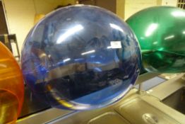 *Blue Perspex Lamp Shade