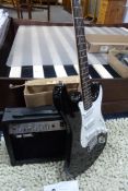 *Evolation Electric Guitar with Acoustic Solutions GA10 Amplifier