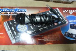 *DJ Tech Keyboard & Mixing Unit