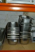 *14 Stainless Steel Bain Marie Inserts