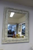 Carved Wood Decorative Wall Mirror
