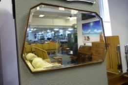 Bevel Edged Framed Mirror