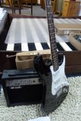 *Evolation Electric Guitar with Acoustic Solutions GA10 Amplifier