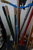 Assorted Garden Tools - Mops etc