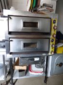 GGF 2 Deck Electric Pizza Oven on Stand