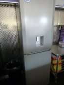 Beko Upright Refrigerator Freezer with Water Dispenser - Silver