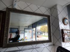 Decorative Gilt Framed Wall Mirror