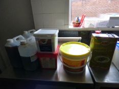 Assorted Wet and Dry Ingredients