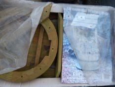 *Ornate Wood Wishing Well