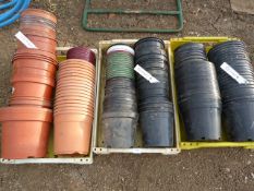 *150 Assorted Plant Pots