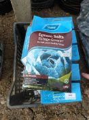 *7 Boxes of Epsom Salts Foilage Green