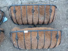 *Pair of Tom Chambers Spiral Window Boxes 30