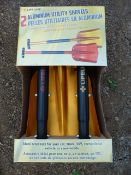 *2 Aluminium Utility Shovels
