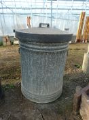 *Galvanised Dust Bin
