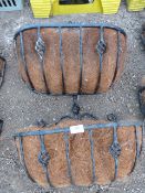 *Pair of Tom Chambers Spiral Window Boxes 20