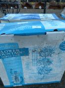 *Pair of Georgian Range 3 Tier Flower Fountains