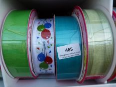 *4 Rolls of Decorative Ribbon