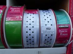 *4 Rolls of Decorative Ribbon